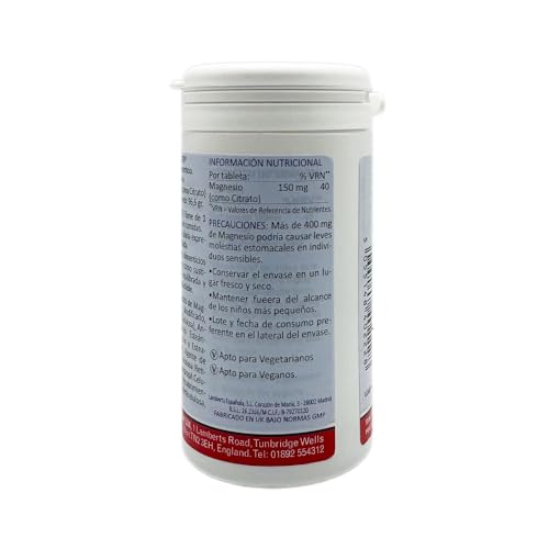 Lamberts Magasorb 150 Mg, 60 Tabletas, Vanilla