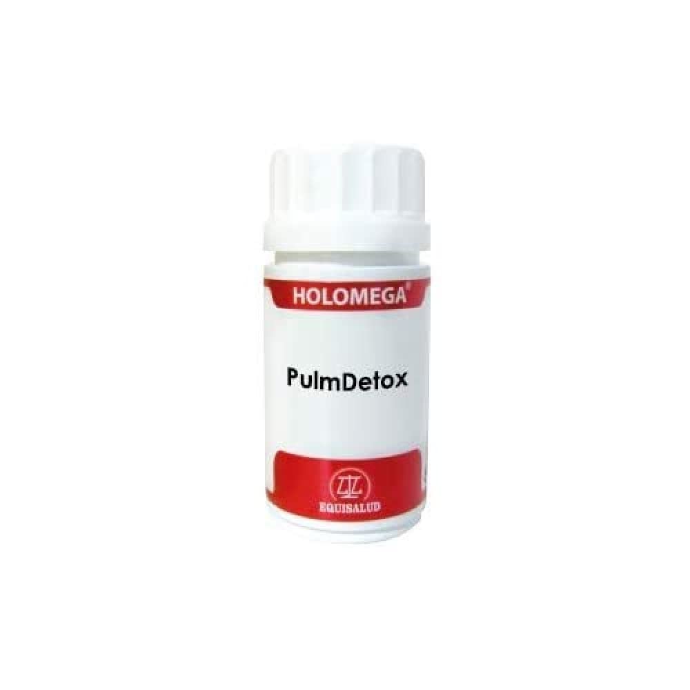 Holomega Pulmdetox de Equisalud, 50 cápsulas