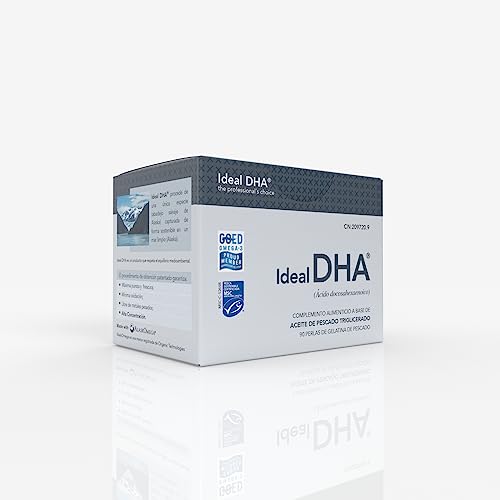 Ideal Omega DHA - Ácidos Grasos OMEGA 3 - OMEGA 3 | 1:5 EPA:DHA, 1 unidad