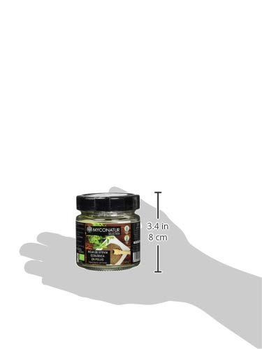 MYCOFOODS Hoja STEVIA EN Polvo, Negro, Estandar