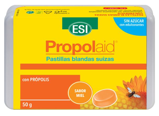 Pastillas Suizas de Propóle con Miel – Alivio Garganta 50g