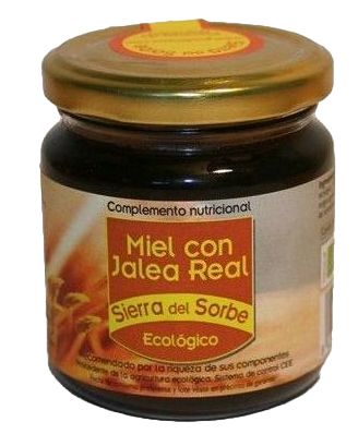 Miel Ecológica con Jalea Real Sierra del Sorbe 250 gramos