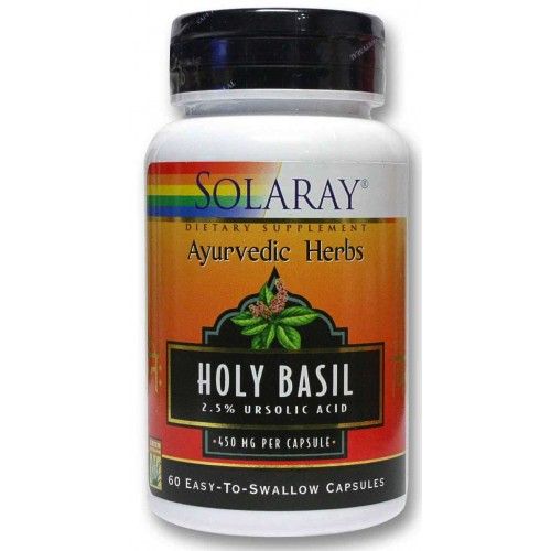 Albahaca Sagrada Holy Basil 60 cápsulas - Refuerzo Inmunitario y Respiratorio