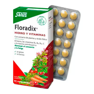 FLORADIX HIERRO 84comp SALUS