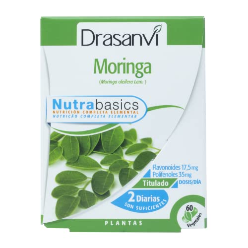 Drasanvi, Nutrabasics Moringa, 60 Cápsulas, 29.2 g