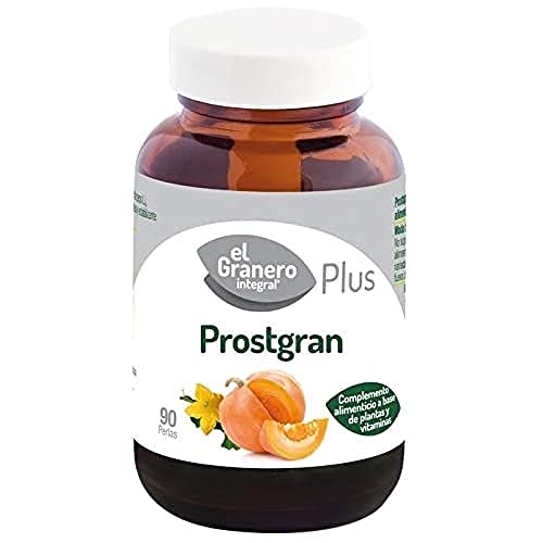 El Granero Integral - Prostgran - 90 Perlas - Elaborado a Base de Semillas de Calabaza y Vitamina E Natural - Ayuda a la Correcta Salud de la Zona Íntima y a las Vías Urinarias