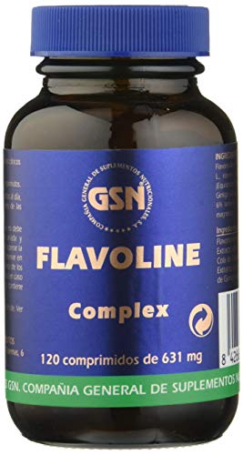 G.S.N. - Complemento Alimenticio - 200 gr | Flavoline Complex | Bioflavonoides Cítricos, Rusco, Ginkgo Biloba y Cola de Caballo | Para el Sistema Circulatorio