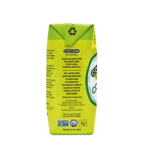 Cocomi BioOrganic - Agua De Coco Natural - 3992-Brick330ml-CocomiBioOrganic
