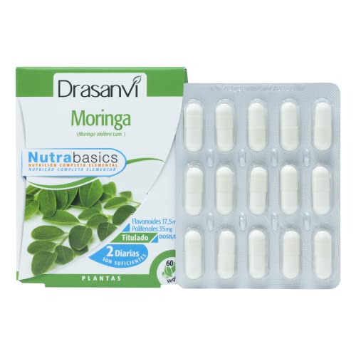 Drasanvi, Nutrabasics Moringa, 60 Cápsulas, 29.2 g