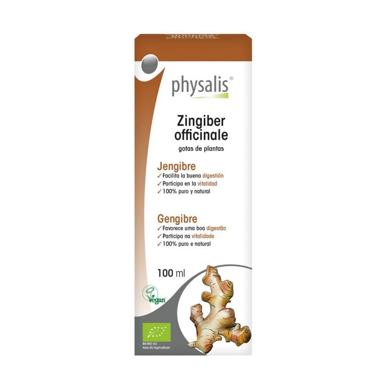 PHYSALIS ZINGIBER OFFICINALE (JENGIBRE) BIO