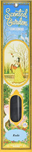 RADHE RUDA Stick Incienso Scented Garden, Negro, Único