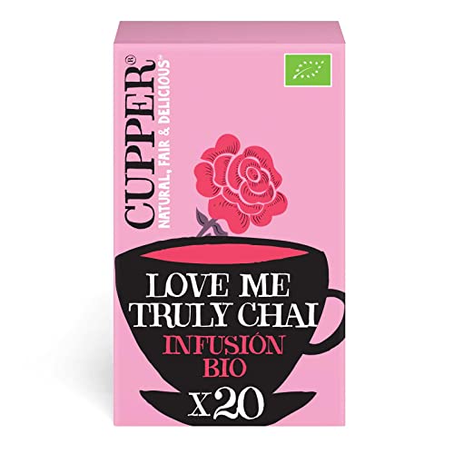 Cupper Infusión Love Me Truly, 20 Bolsitas (Bio)
