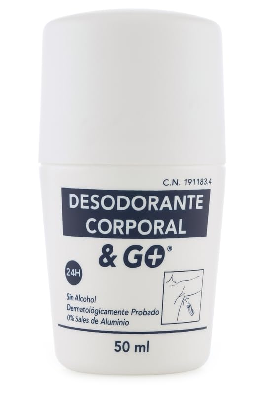 Pharma&Go Desodorante ANTITRANSPIRANTE & GO 50 ML, Único, Estándar