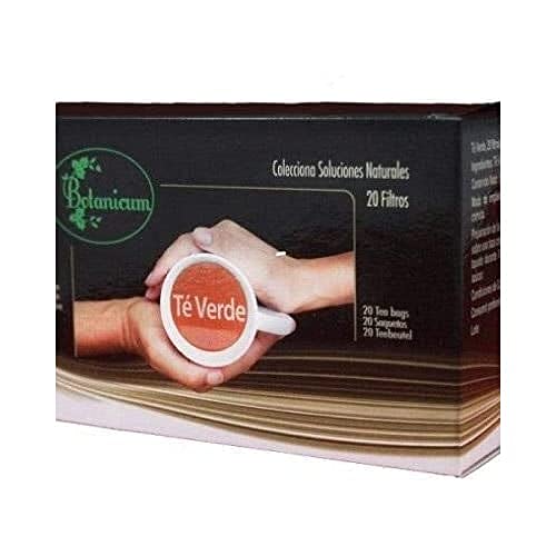 BOTANICUM TE Verde 20 Filtros, Negro