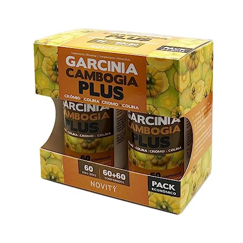 DietMed Gambogia Garcinia Cambogia Plus Novity, Blanco, 60 Unidad (Paquete de 2)