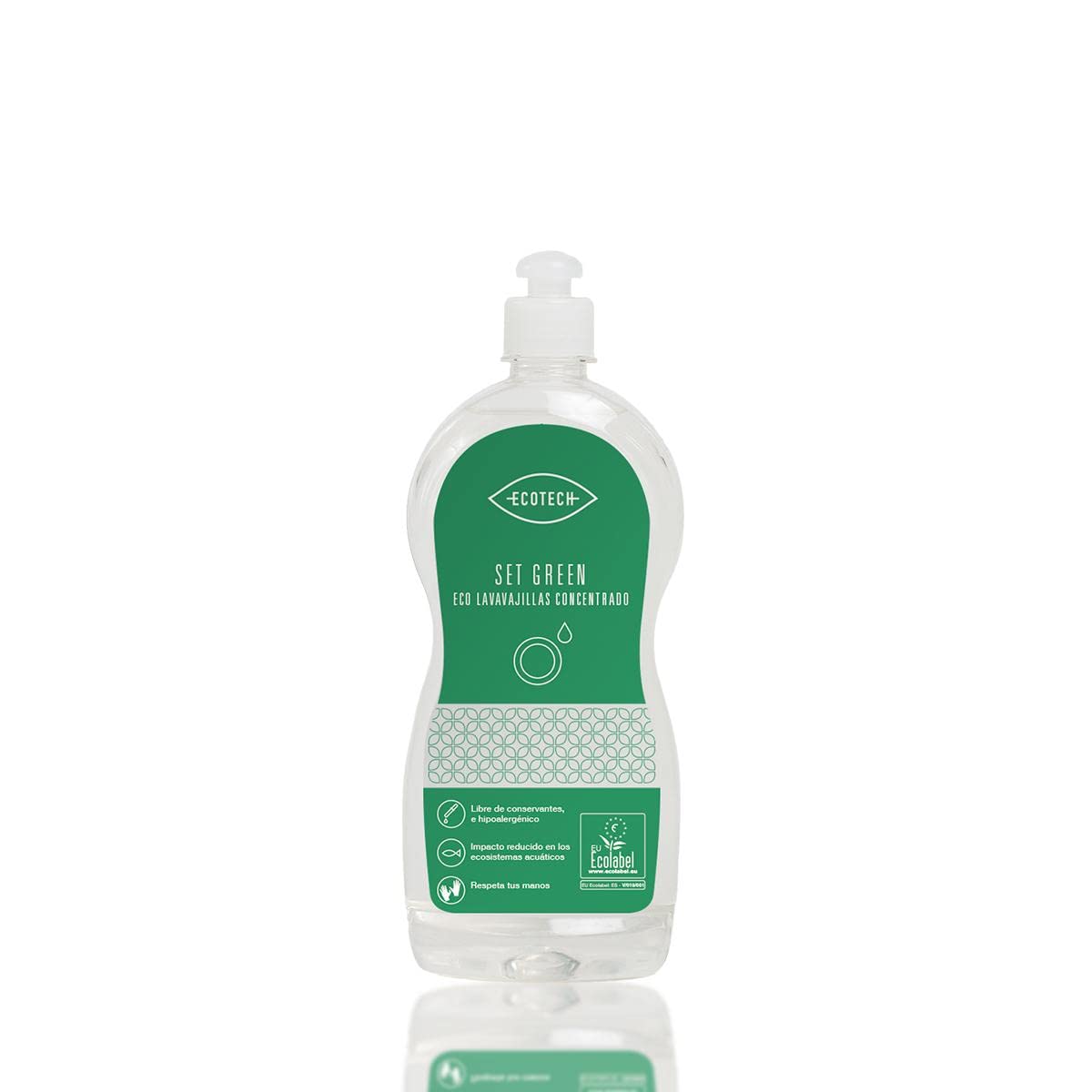 Envase Vacío Lavavajillas Set Green 750 ml