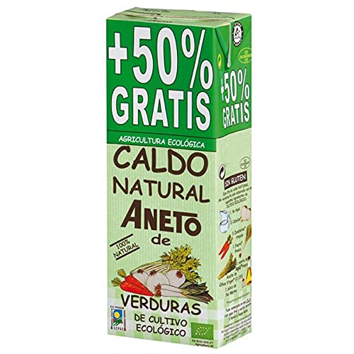 Caldo Natural Aneto De Veeco 1L + 50% Gratis