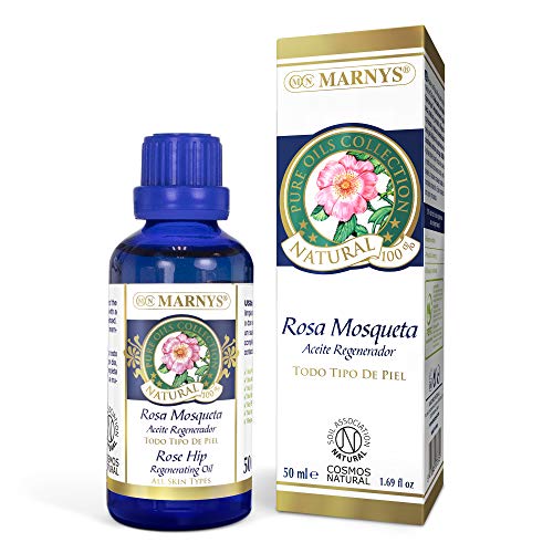 Marnys Aceite Regenerador Rosa Mosqueta 100% Vegetal, 50ml