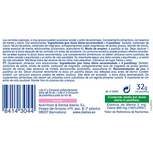 GASTRIC ACID CONTROL 20 PASTI.
