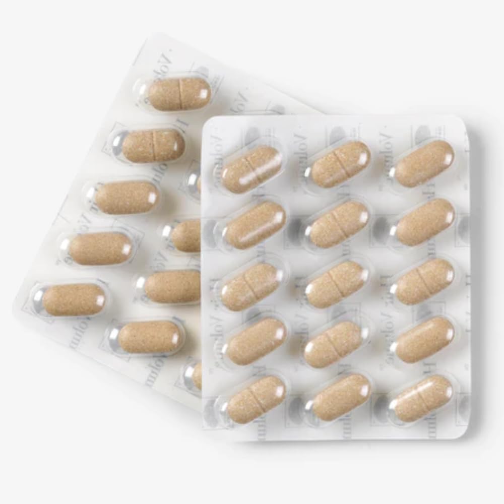 New Nordic Hair Volume | Vitaminas Para El Pelo | 30 Comprimidos | Complemento Alimenticio | Biotina | Zinc | Cobre | Mantenimiento Del Pelo | Natural
