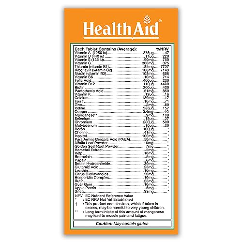 Health Aid Healthy Mega - Prolonged Release, 60 tabletas