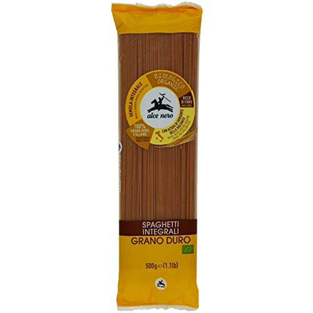 ALCE NERO SpA SPAGUETTIS INTEGRALES 500 gr, No aplicable, 6