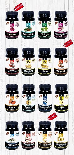 Novadiet - ELEMENTALES GINKGO Cápsulas con Ginkgo Biloba - Complemento Alimenticio - Para la Circulación en Todo el Cuerpo y la Salud Cerebral - 30 Cápsulas Vegetales