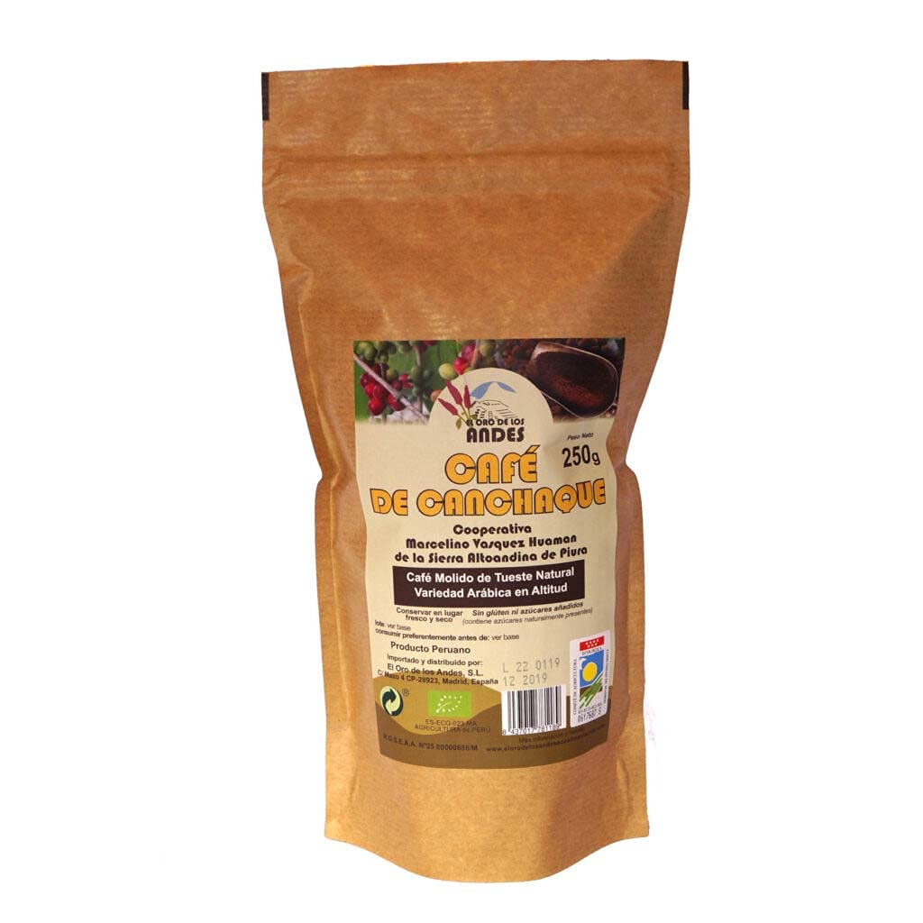 Cafe Molido de Tueste Natural Arábica 250 gr