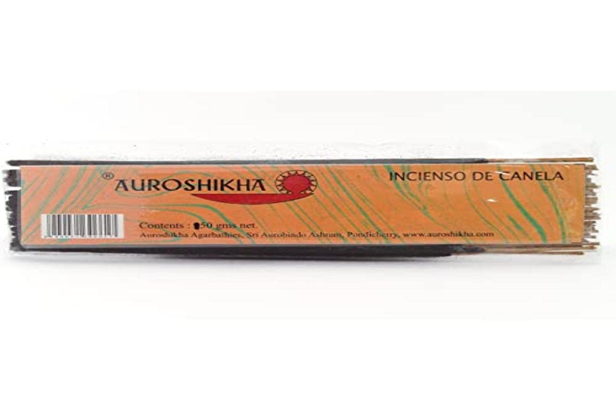 Auroshikha Incienso Auroshikha Canela 50 G (60 Varillas Aprox 100 ml