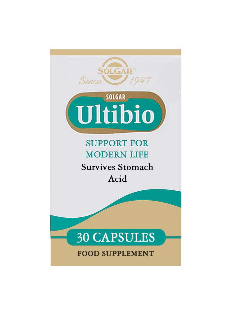 Solgar Ultibio Cápsulas vegetales - Envase de 30