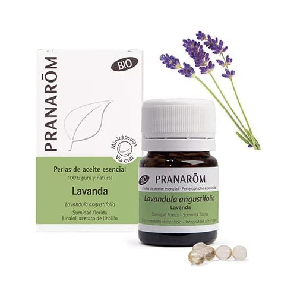 Pranarom Lavanda Aceite Esencial En Perlas 60Perlas 100 G