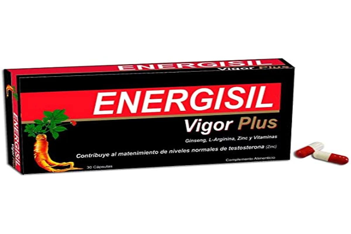 Energisil Vigor Plus - 30 Cápsulas, 1