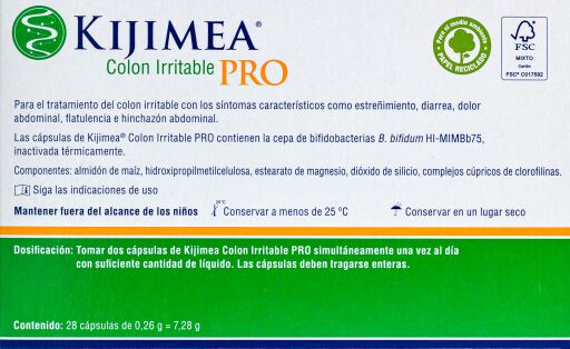 KIJIMEA COLON IRRITABLE PRO 28 CAPS