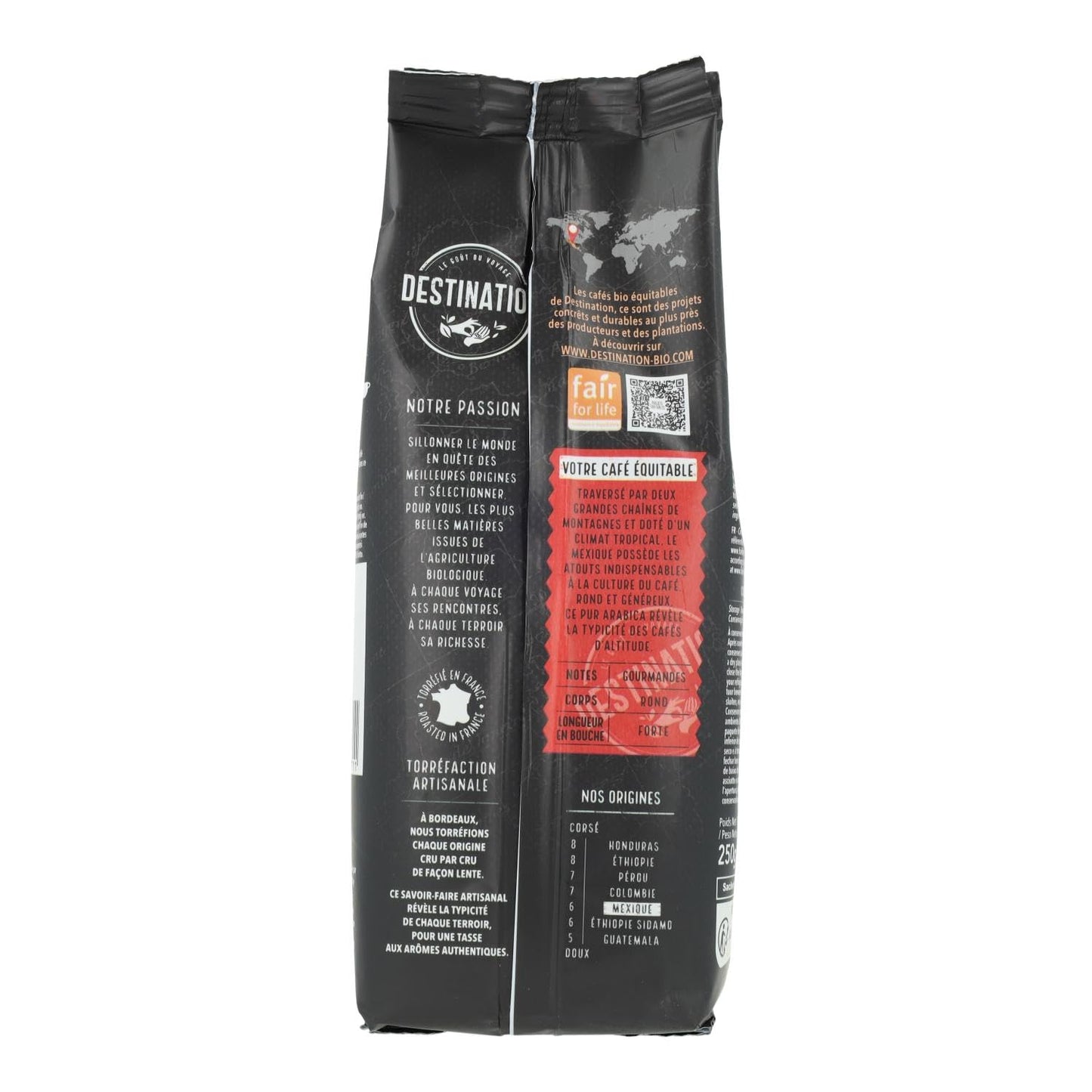 Destination CAFÉ MOLIDO MÉXICO 100% ARÁBICA BIO, 250 g 250 g