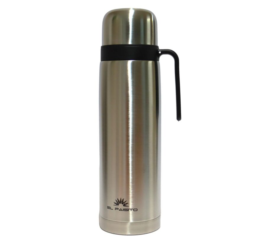 Termo de acero inoxidable El Paisito 1L