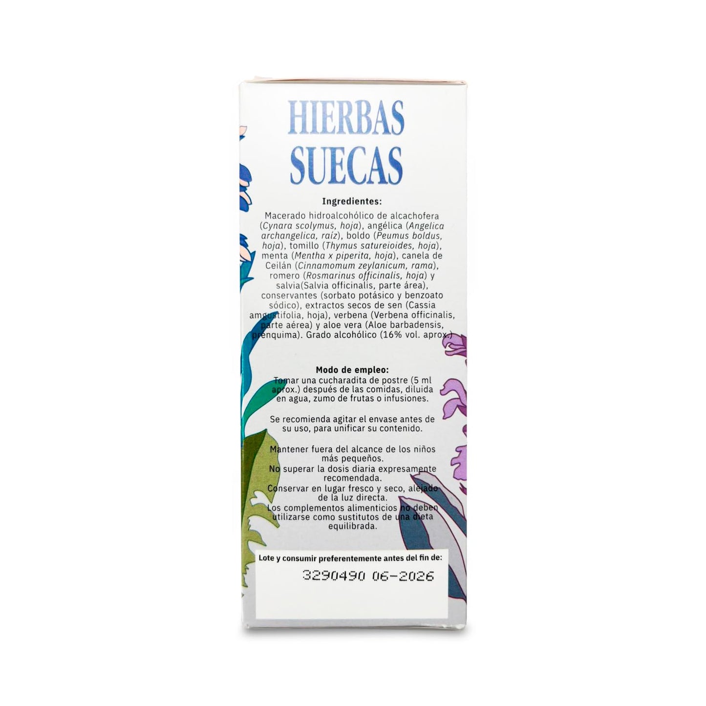 HIERBAS SUECAS 200 ml