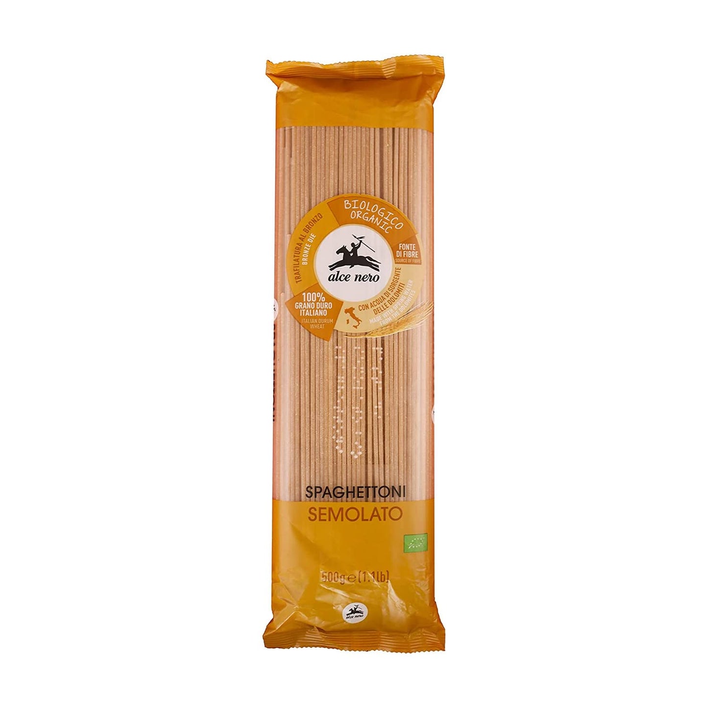 SPAGHETTI N. 3 DI SEMOLA BIO ALCE NERO 500G (08397
