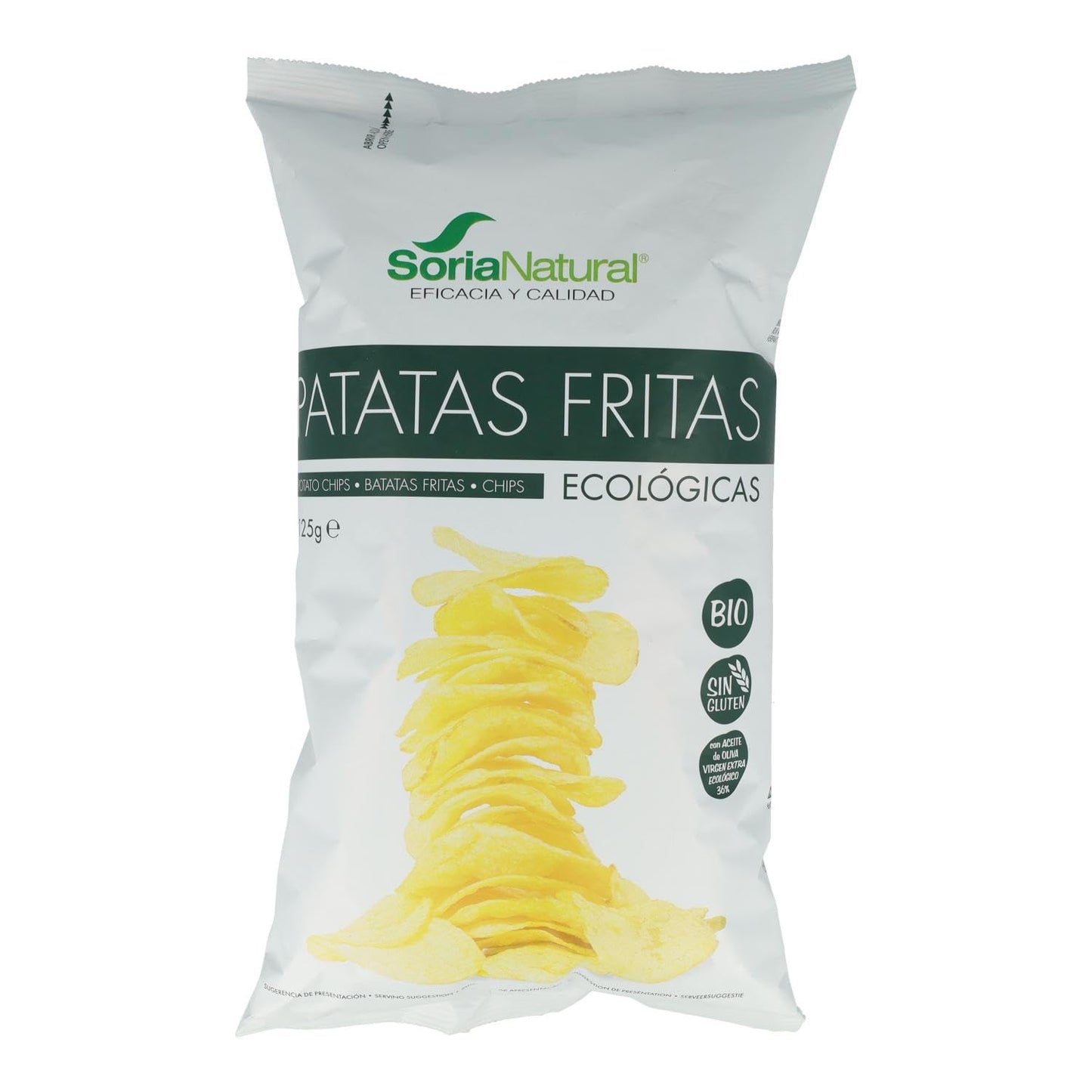 patatas chips eco 150gr aleco soria natural 150gr