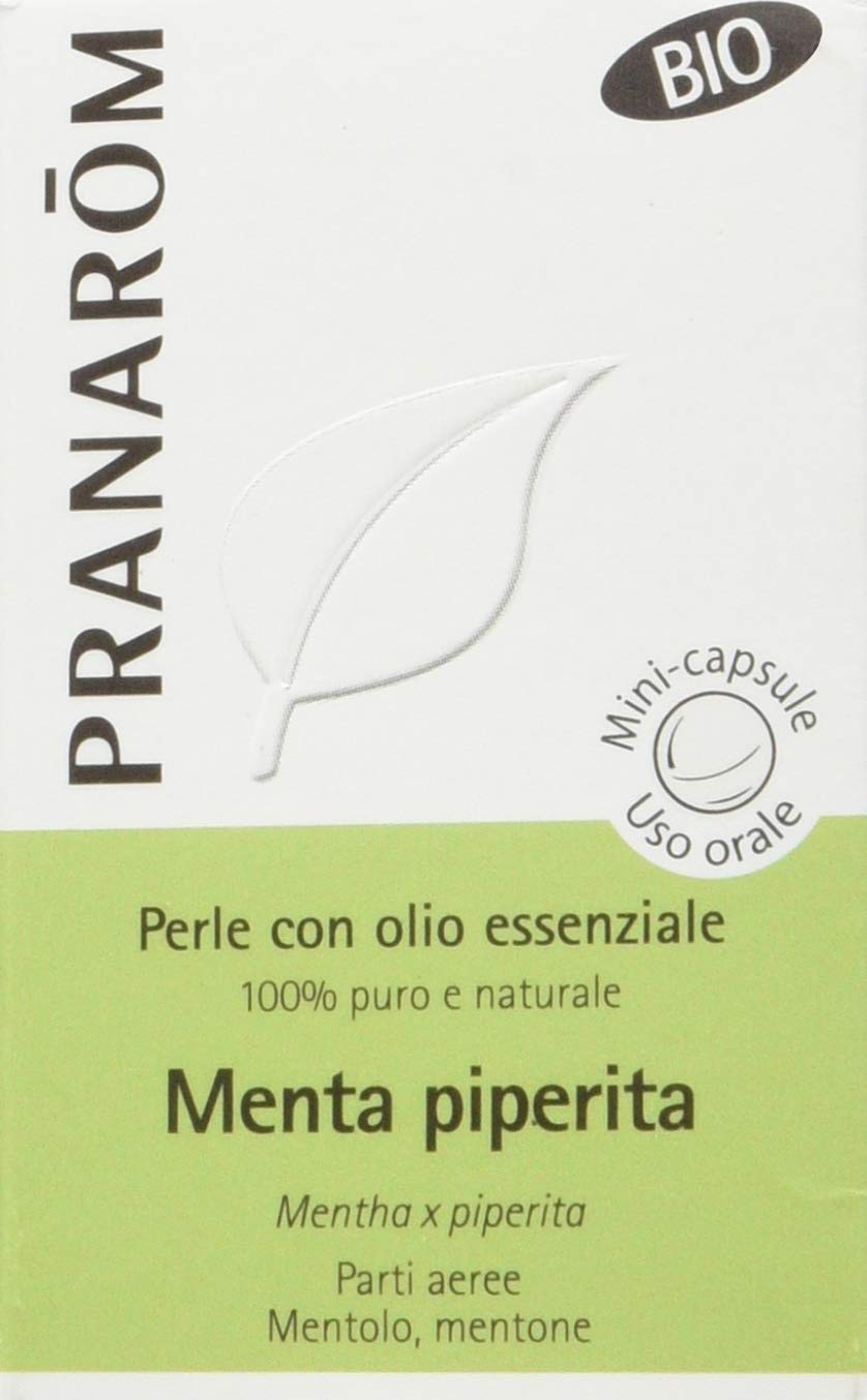 PRANARÔM - Aceite Esencial - Menta Piperita En Perlas - 60 Perlas.