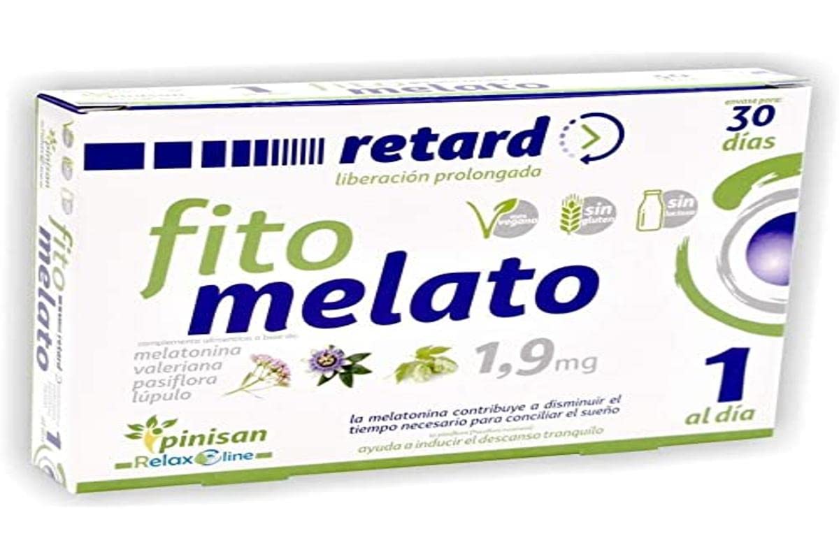 PINISAN FITOMELATO RETARD, RELAXLINE, 30 C.PS. JARDINBIO (8435001001756)