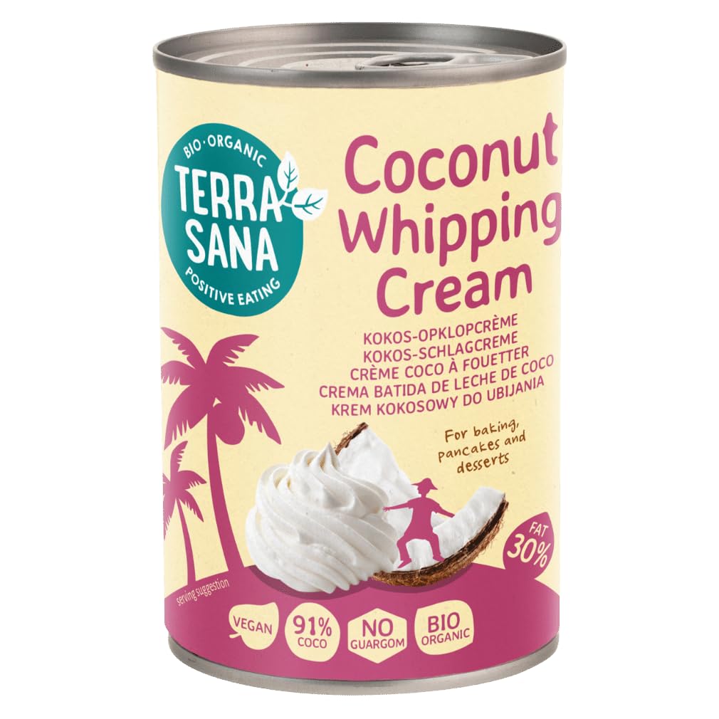 Crema batida de leche de coco 400 ml