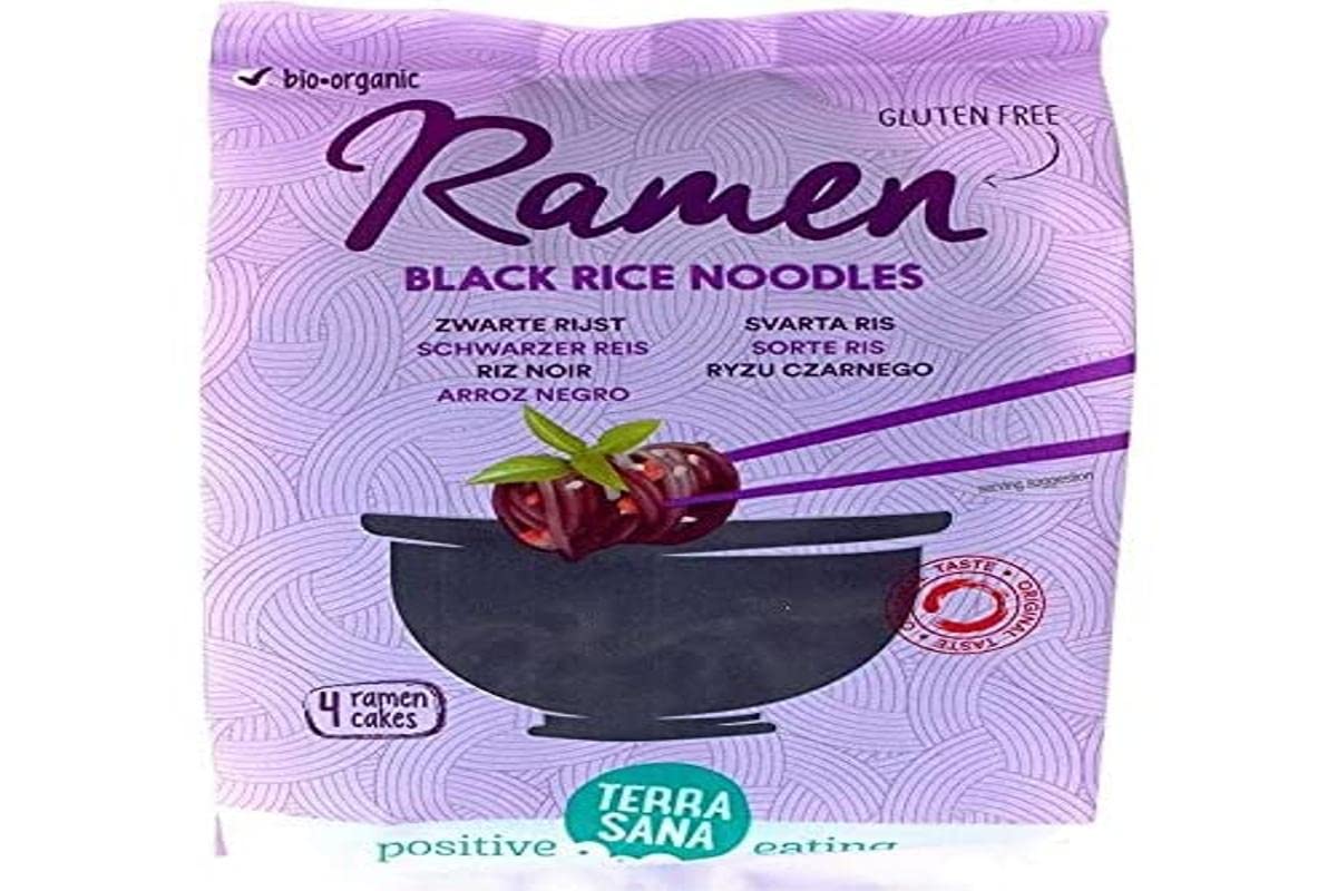 Terrasana Ramen De Arroz Negro 280G 280G 280 ml