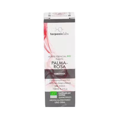 TERPENIC PALMAROSA aceite esencial alimentario BIO 10ml.
