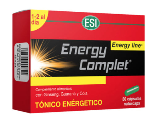 Energy Complet ESI 30 Cápsulas Energía Instantánea Natural
