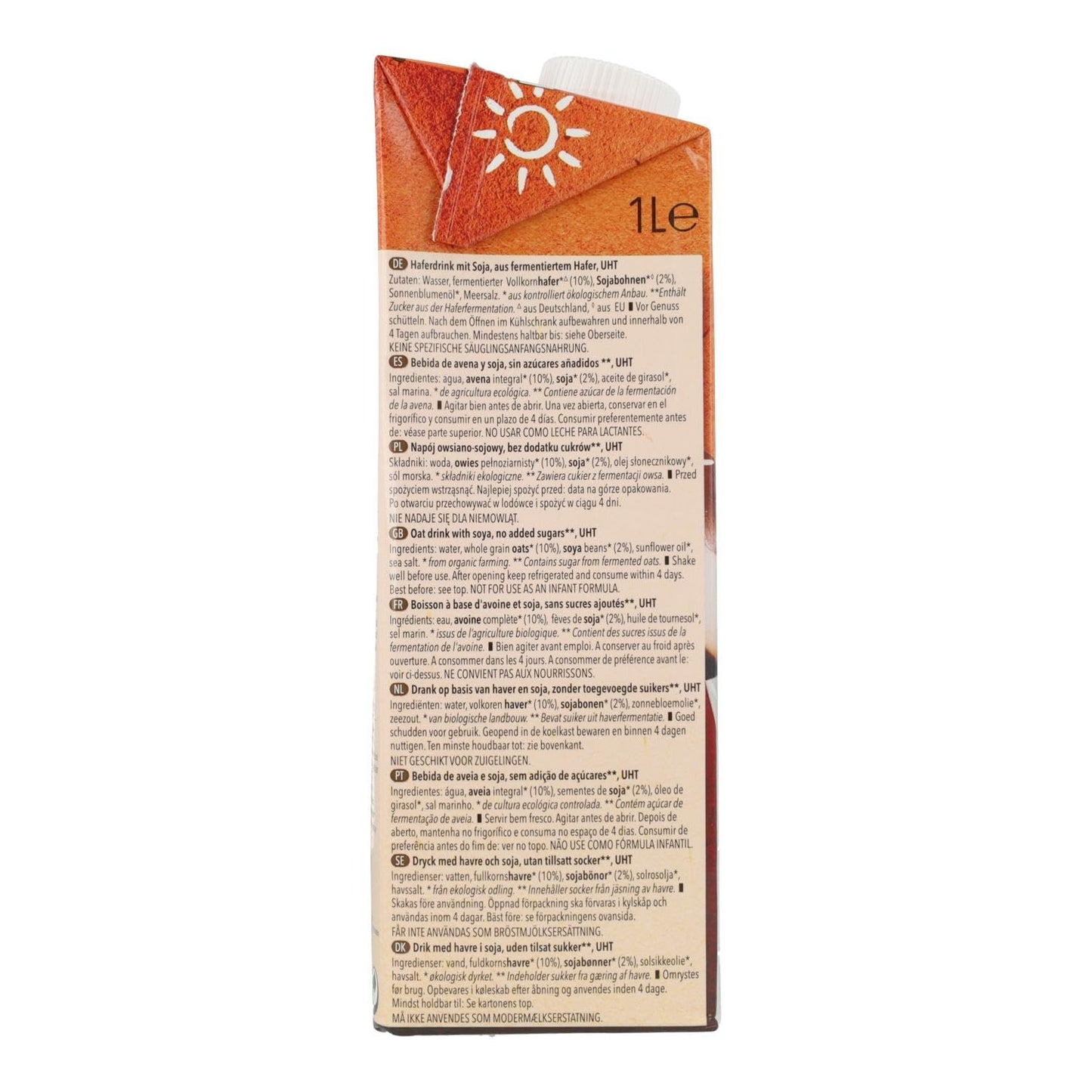 Natumi Bebida Avena Barista 1L 1L - 300 g