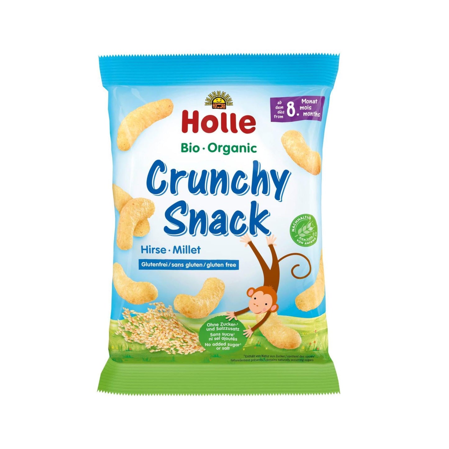 SNACKS CRUJIENTES DE MIJO + 8 meses 25gr. ECO