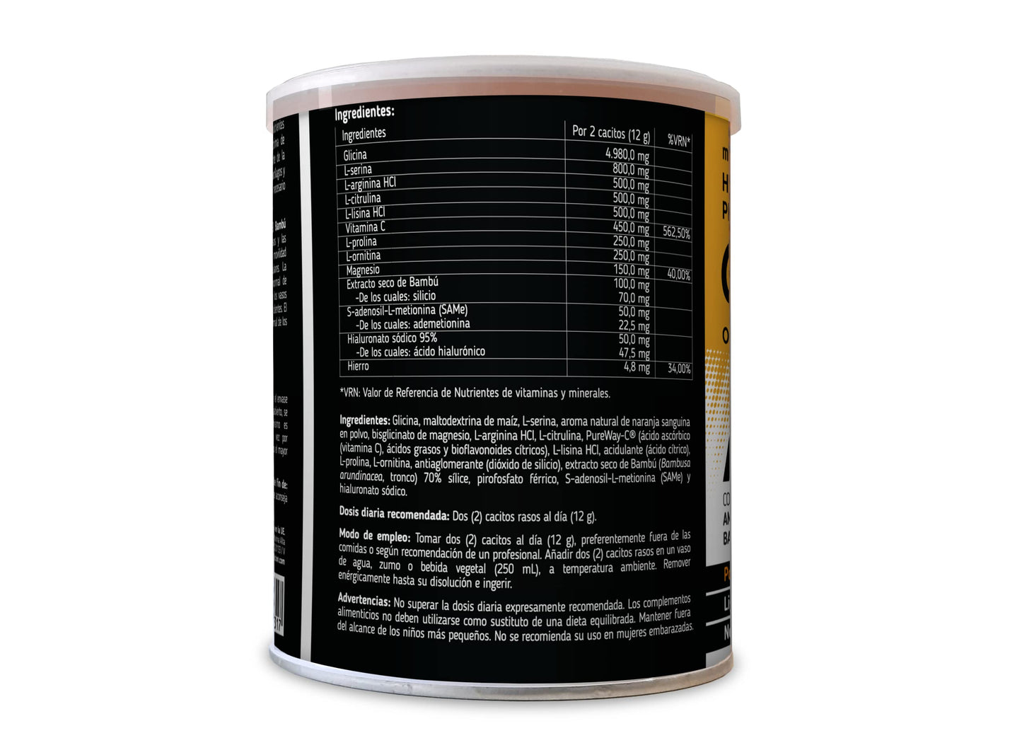 MEDERI nutricion integrativa Amino PAG 360gr, Estándar, Único, 360