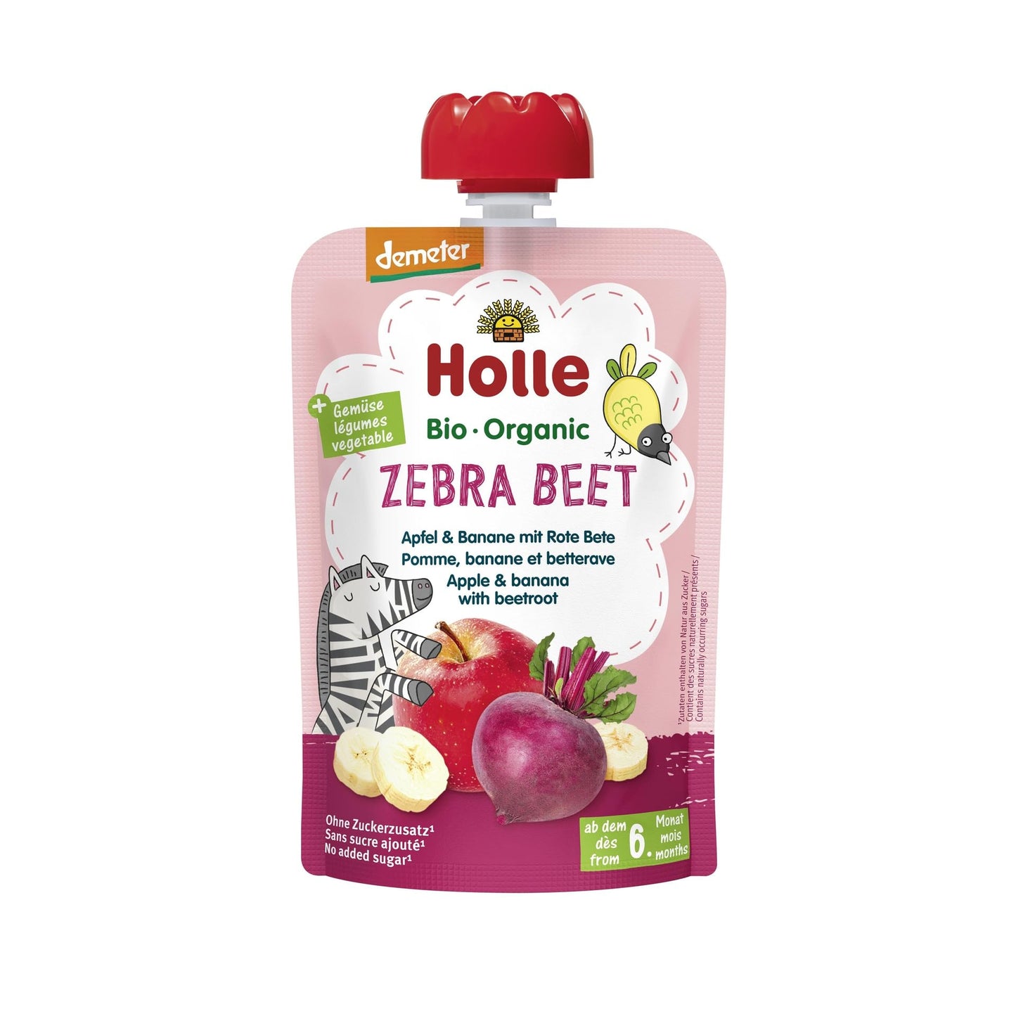 SMOOTHIE ZEBRA BEET 100 gr +6 MESES