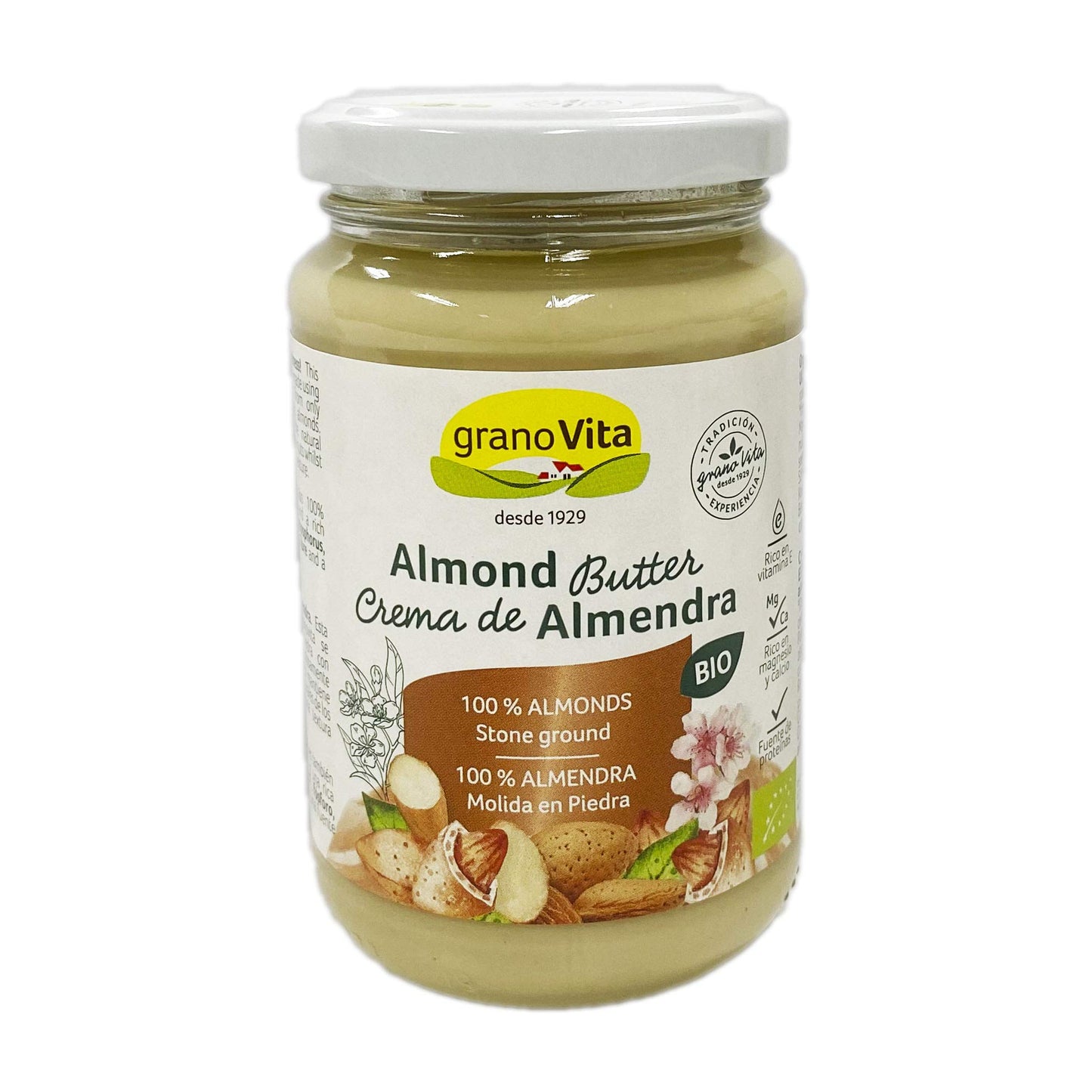 GRANOVITA Crema De Almendras Bio 350 Gr 300 g