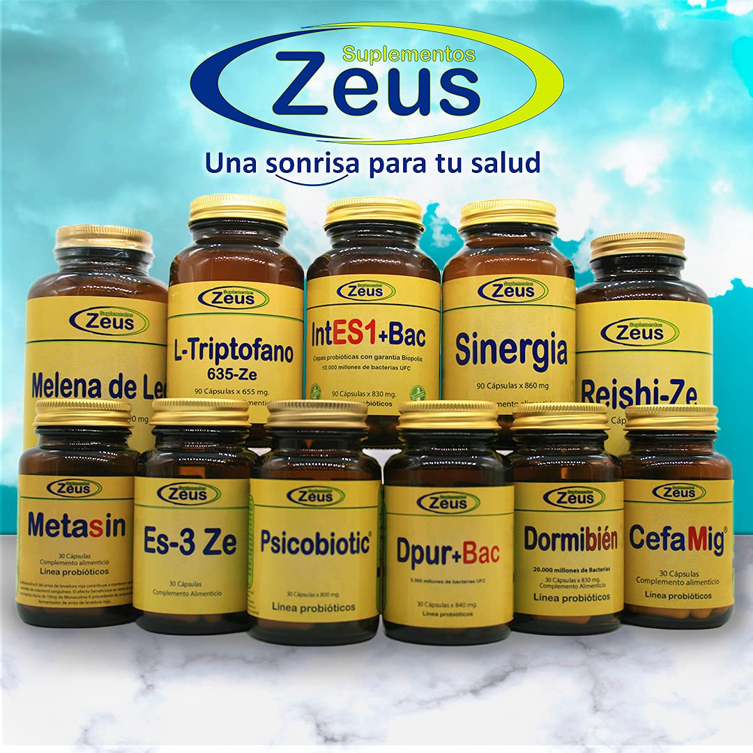 ES3-ZE | Contribuye a rebajar la actividad nerviosa del cerebro, aportando calma | Complemento Alimenticio a base de Aminoácidos, Pasiflora y Vitaminas | 100% Vegano | 90 Cápsulas Vegetales